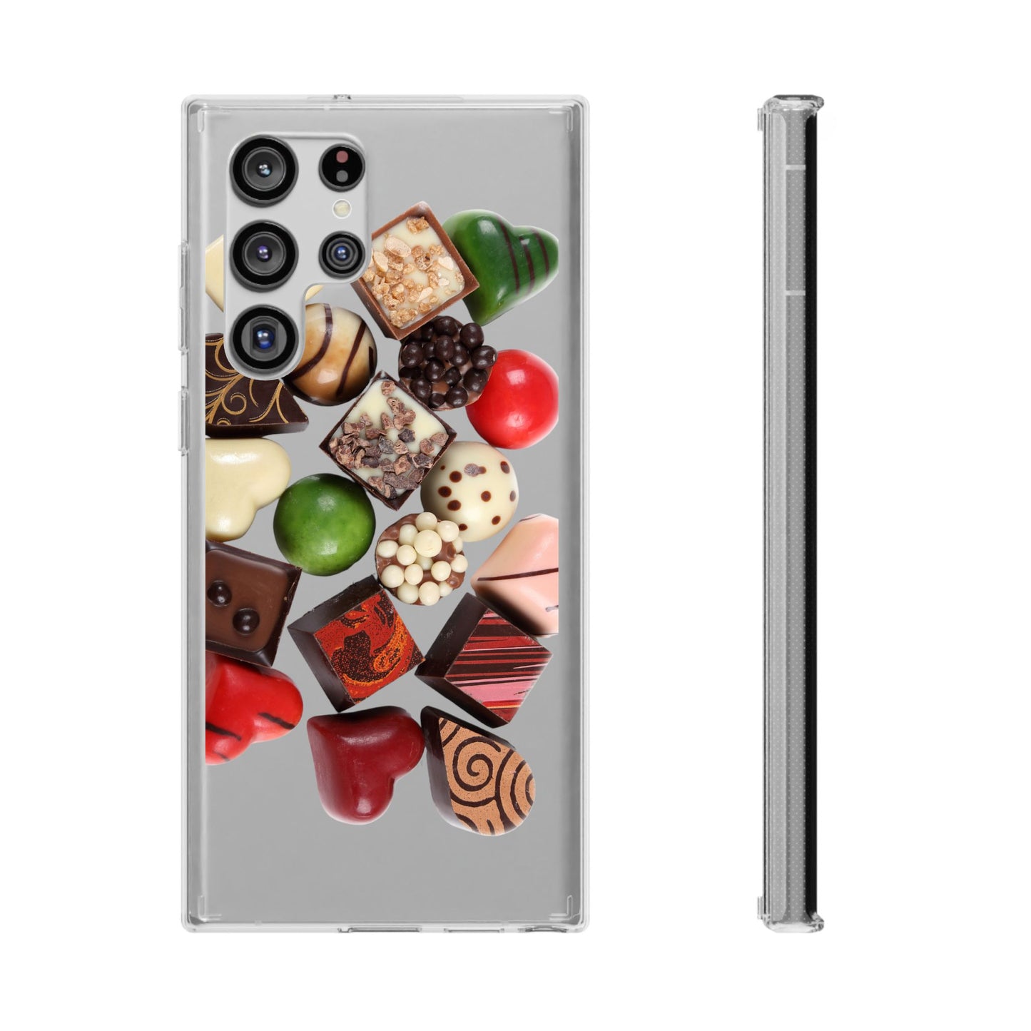 Crystal Clear Phone Case: Sweet Candy Lover, Slim, Durable & Stunning Protection for Your Phone