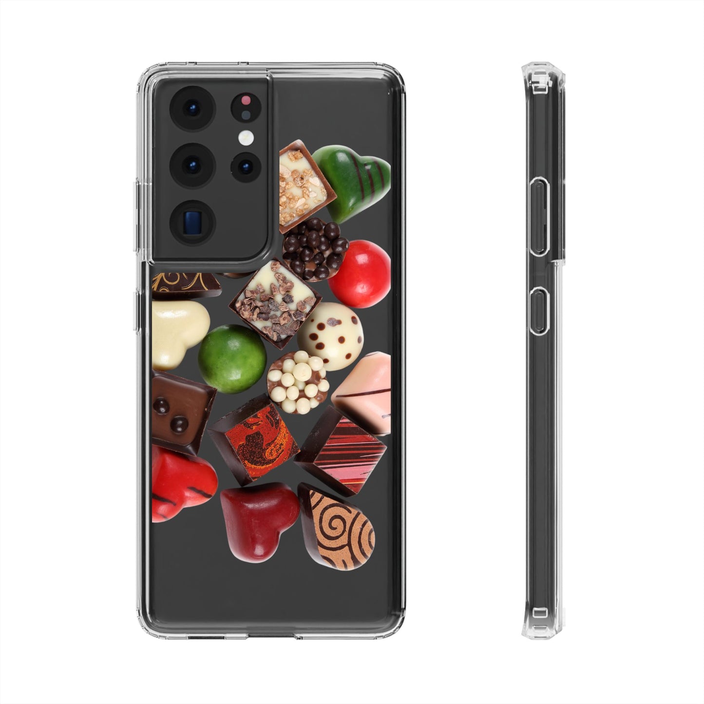 Crystal Clear Phone Case: Sweet Candy Lover, Slim, Durable & Stunning Protection for Your Phone